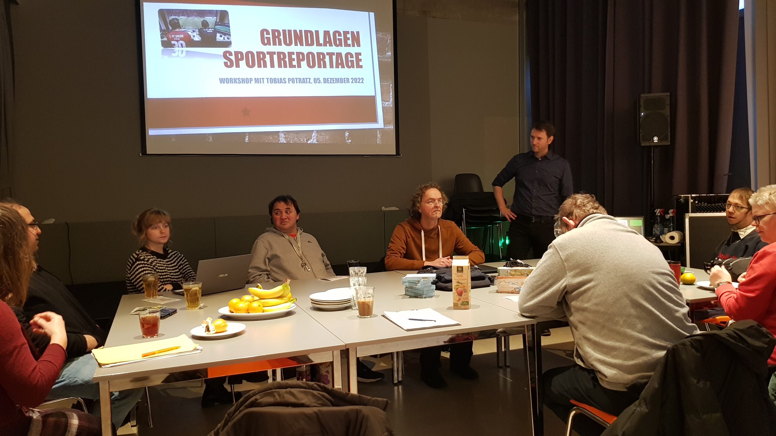 Reportagen-Training mit T Potzrath